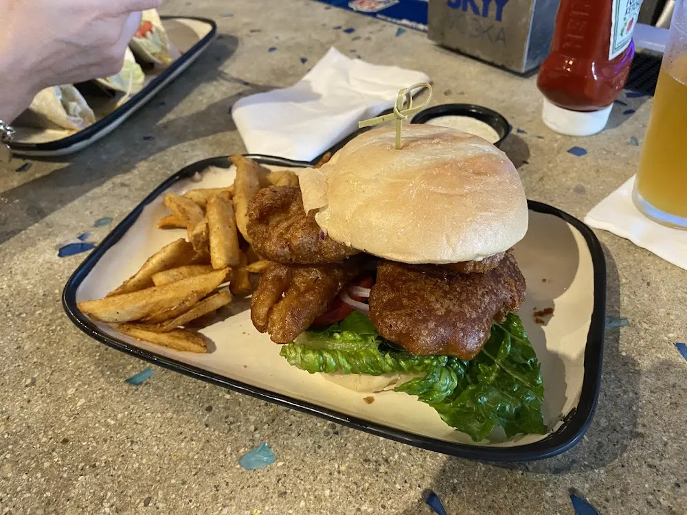Fried Grouper Sandwich