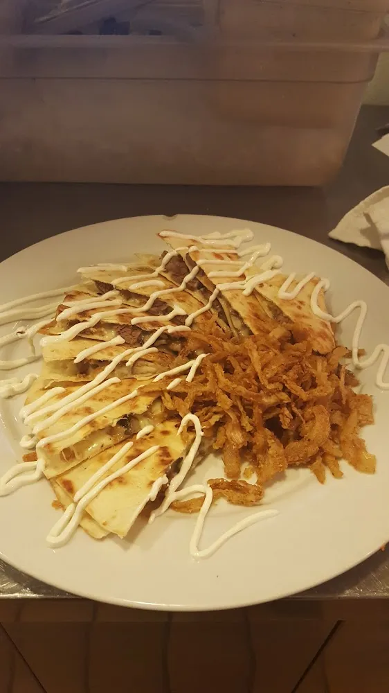 Steak and Mushroom Quesadilla